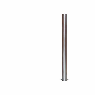 114mm stainless steel inground flat top bollard