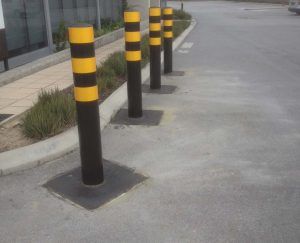 Ram Raid Security Bollard Install