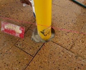 In-Ground Bollard Installation – Core Drilling