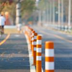 removable bollard poster